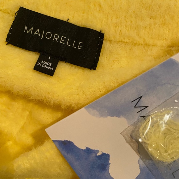 Majorelle Bobby Ruched Sweater Set in Light Yellow - Picture 2 of 5